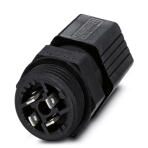 Проходная деталь - Q 0,75/4FL/11-11KU-ESA BK Phoenix Contact артикул 1640442 Феникс Контакт, фото на Овертайм