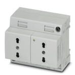 Двойная розетка - EO-L/UT/SH/LED/DUO Phoenix Contact артикул 0804130 Феникс Контакт, фото на Овертайм