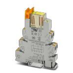 Релейный модуль - PLC-RPT- 24DC/2X21/FG Phoenix Contact артикул 2910537 Феникс Контакт, фото на Овертайм