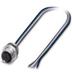 Встраиваемые разъемы - SACC-E-FS-4CON-M16/0,5 0,14SCO Phoenix Contact артикул 1403189 Феникс Контакт, фото на Овертайм