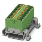 Распределительный блок - PTFIX 18X4-NS35A GN Phoenix Contact артикул 3273710 Феникс Контакт, фото на Овертайм