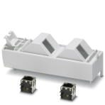 Фронтальный модуль подключения - ME PLC 40 CTRJ45 GY7035 VPE1 Phoenix Contact артикул 2202054 Феникс Контакт, фото на Овертайм