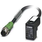Кабель для датчика / исполнительного элемента - SAC-3P-M12MS/0,3-PUR/C-1L-Z Phoenix Contact артикул 1400784 Феникс Контакт, фото на Овертайм