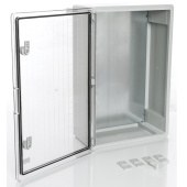 Пластиковый шкаф с монт. панелью, IP65. УХЛ1., 400х600х200, прозрачная дверца арт. PP3018  купить у официального дистрибьютора в Санкт-Петербурге и Москве с доставкой по РФ.