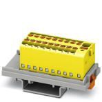 Распределительный блок - PTFIX 4/18X1,5-NS35 YE Phoenix Contact артикул 1047459 Феникс Контакт, фото на Овертайм