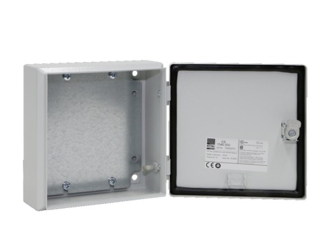 Компактный шкаф EB 200x200x80 мм, IP 66, RAL 7035 Rittal артикул 1546500 Риттал, фото на Овертайм