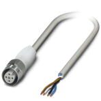 Кабель для датчика / исполнительного элемента - SAC-4P-20,0-600/M12FS HD Phoenix Contact артикул 1412215 Феникс Контакт, фото на Овертайм
