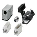Комплект вставных соединителей - HC-STA-A16PT-BWSC-HS-M25-ELCAL Phoenix Contact артикул 1424464 Феникс Контакт, фото на Овертайм