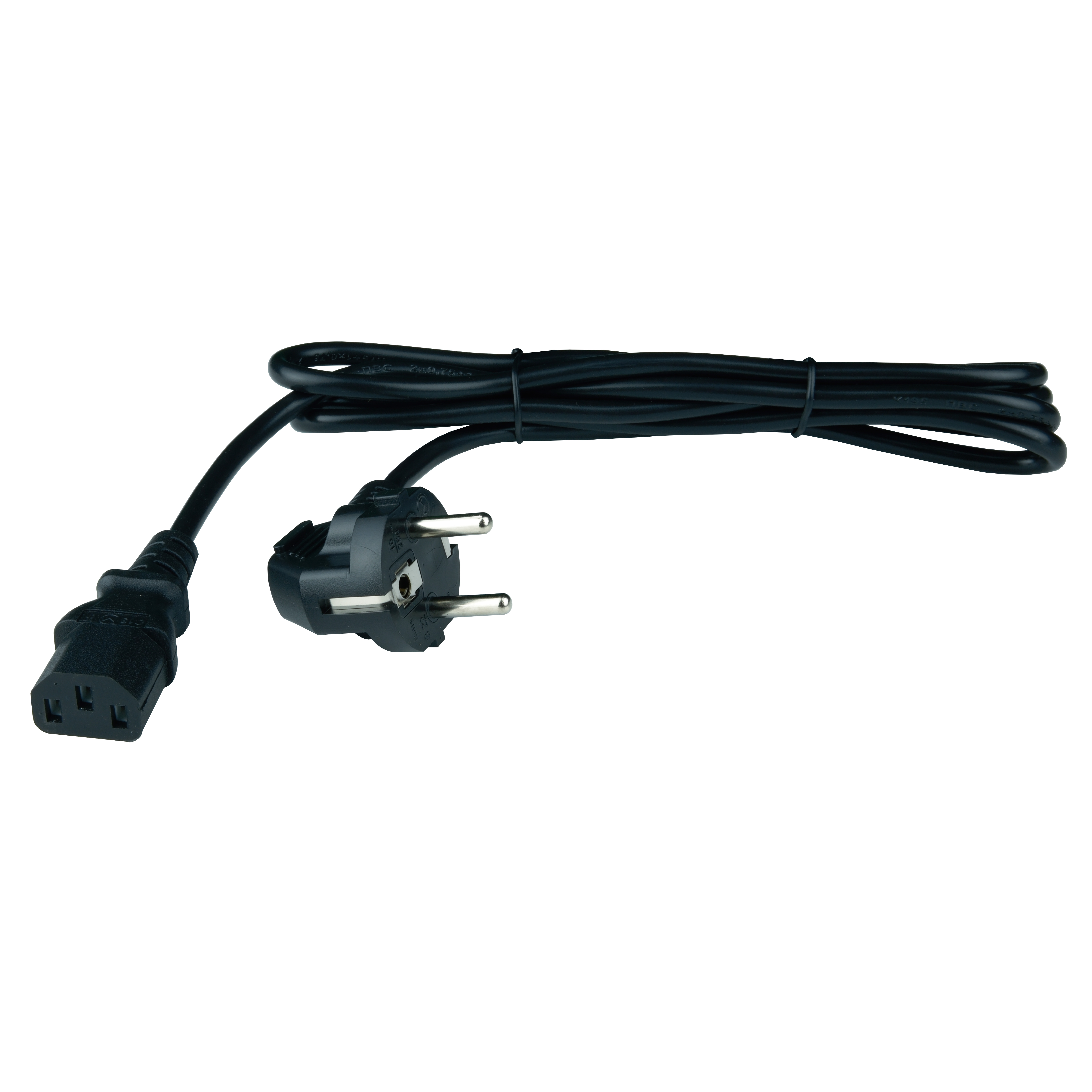 Блоки распределения питания Силовой шнур BNH, IEC 60320 C13, вилка Schuko, 1.8 м, 10А, угловая, с заземлением, сечение 3×0,75, чёрный купить у официального дистрибьютора в Санкт-Петербурге и Москве с доставкой.