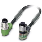 Кабель для датчика / исполнительного элемента - SAC-3P-M12MR/1,5-PUR/M12FR-2LB Phoenix Contact артикул 1668690 Феникс Контакт, фото на Овертайм