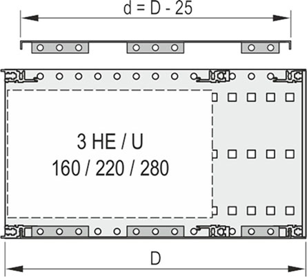 Защитная панель ЕМС 84HP 175D для плат 160 мм (2 шт.) / мин.кол. 2 уп. Schroff арт. 24560078  купить у официального дилера в Санкт-Петербурге и Москве с доставкой.