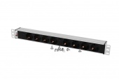 Блок розеток Rem-32 с инд., 8 Schuko, 32 A, алюм., 19", колодка арт. R-32-8S-I-440-K  купить у официального дистрибьютора в Санкт-Петербурге и Москве с доставкой.