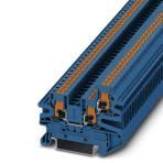 Проходные клеммы - PTV 2,5-TWIN BU Phoenix Contact артикул 1078971 Феникс Контакт, фото на Овертайм