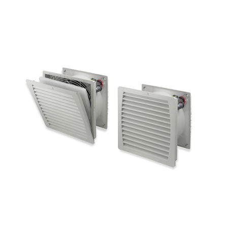 Вентилятор с фильтром FL600 230V RAL7035 Schroff арт. 60715154  купить у официального дилера в Санкт-Петербурге и Москве с доставкой.