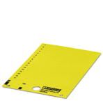 Пластиковая табличка - US-EMLP (27X8) YE Phoenix Contact артикул 0828889 Феникс Контакт, фото на Овертайм