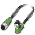 Кабель для датчика / исполнительного элемента - SAC-3P-M12MS/ 0,3-PVC/M12FR Phoenix Contact артикул 1414580 Феникс Контакт, фото на Овертайм