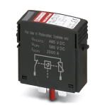 Штекерный модуль для защиты от перенапряжений, тип 2 - VAL-MS 1000DC-PV-ST/4 Phoenix Contact артикул 1019121 Феникс Контакт, фото на Овертайм