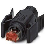 Штекерный соединитель RJ45 - CUC-V06-C1PBK-S/R4CE8:10 Phoenix Contact артикул 1414409 Феникс Контакт, фото на Овертайм