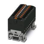 Распределительный блок - PTFIX 4/18X1,5-NS15A BK Phoenix Contact артикул 1047448 Феникс Контакт, фото на Овертайм