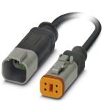 Кабель для датчика / исполнительного элемента - SAC-4P-DTMS/ 0,3-PUR/DTFS Phoenix Contact артикул 1415016 Феникс Контакт, фото на Овертайм