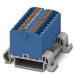 Распределительный блок - PTFIX 18X2,5-NS35A BU Phoenix Contact артикул 3273178 Феникс Контакт, фото на Овертайм