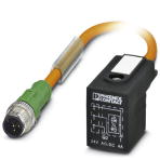 Кабель для датчика / исполнительного элемента - SAC-3P-M12MS/1,5-PUR/B-1L-Z VW Phoenix Contact артикул 1400601 Феникс Контакт, фото на Овертайм