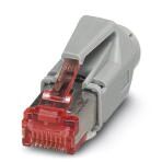 Штекерный соединитель RJ45 - CUC-STD-C1PGY-S/R4E8:1 Phoenix Contact артикул 1414382 Феникс Контакт, фото на Овертайм