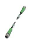 Кабель для датчика / исполнительного элемента - SAC-8P-M12MS/10,0-PUR/M12FS Phoenix Contact артикул 1529179 Феникс Контакт, фото на Овертайм