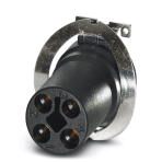 Встраиваемые разъемы - SACC-CI-M12FST-4P SMD SH T Phoenix Contact артикул 1411967 Феникс Контакт, фото на Овертайм