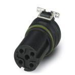Встраиваемые разъемы - SACC-CIP-M12FSD-4P SMD T Phoenix Contact артикул 1411936 Феникс Контакт, фото на Овертайм