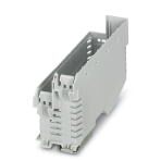 Нижняя часть корпуса - ME-IO 37,6 LB 10U TBUS 7035 Phoenix Contact артикул 2202618 Феникс Контакт, фото на Овертайм