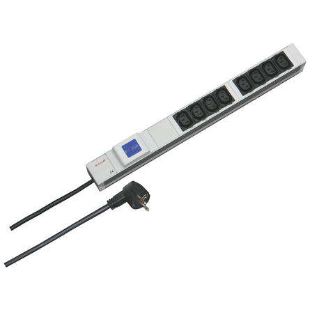 SOCK.STR.8XIEC C13 AMPMETER Schroff арт. 60110296  купить у официального дилера в Санкт-Петербурге и Москве с доставкой.