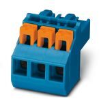 Разъем печатной платы - PSPT 2,5/ 3-ST BU Phoenix Contact артикул 1064204 Феникс Контакт, фото на Овертайм