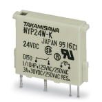 Одиночное реле - REL-MR-G 24/1 Phoenix Contact артикул 2961037 Феникс Контакт, фото на Овертайм