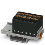 Распределительный блок - PTFIX 12X4-NS35 BK Phoenix Contact артикул 3273562 Феникс Контакт, фото на Овертайм