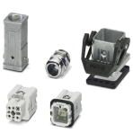 Комплект вставных соединителей - HC-STA-A03PT-BWS-HT-M20-ELCAL Phoenix Contact артикул 1424449 Феникс Контакт, фото на Овертайм