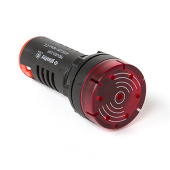 Сигнализатор светозвуковой, Индикатор AC/DC 230 В. (Красный) арт. PB0-LB22-220R  купить у официального дистрибьютора в Санкт-Петербурге и Москве с доставкой по РФ.