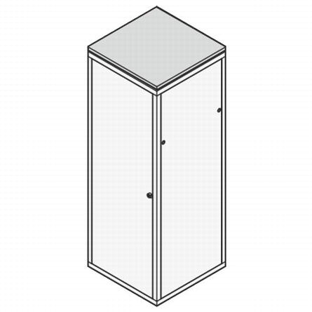Крыша приподнятая 600W 600D RAL7021 Schroff арт. 22117811  купить у официального дилера в Санкт-Петербурге и Москве с доставкой.