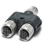 Y-разветвитель - SAC-8PY-M/2XF BK 1-PSR Phoenix Contact артикул 1054338 Феникс Контакт, фото на Овертайм