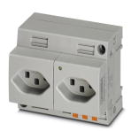 Двойная розетка - EO-J/PT/LED/DUO Phoenix Contact артикул 0804110 Феникс Контакт, фото на Овертайм