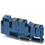 Клемма потенциальные блоки - PTU 35/4X6/6X2,5 BU Phoenix Contact артикул 3214081 Феникс Контакт, фото на Овертайм