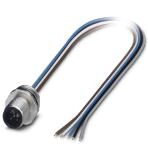 Проходная деталь - SACC-E-M12MS-5CON-PG9/0,115TIN Phoenix Contact артикул 1563973 Феникс Контакт, фото на Овертайм