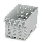 Нижняя часть корпуса - ME-IO 75,2 B 10U TBUS 7035 Phoenix Contact артикул 2202664 Феникс Контакт, фото на Овертайм