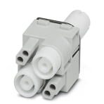 Модуль для установки контактов - HC-M-02-CT-F-HV-16 Phoenix Contact артикул 1417407 Феникс Контакт, фото на Овертайм