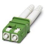 Штекерный соединитель для оптоволоконного кабеля - FOC-C-SCRJ-GOF-SM-APC Phoenix Contact артикул 1412473 Феникс Контакт, фото на Овертайм