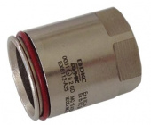 Взрывозащищенная Ex e муфта труба-коробка с внутренней резьбой. DT 63 мм. M63x1,5. Нержавеющая сталь AISI 316L. IP66/67 DKC арт. DKC EX6112-63XX  купить у официального дилера в Санкт-Петербурге и Москве с доставкой.