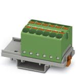 Распределительный блок - PTFIX 12X4-NS35 GN Phoenix Contact артикул 3273556 Феникс Контакт, фото на Овертайм