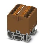 Распределительный блок - PTFIX 12X2,5-NS15A BN Phoenix Contact артикул 3274132 Феникс Контакт, фото на Овертайм
