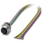 Встраиваемые разъемы - SACC-E-FS-12CON-M16/1,0 SCO Phoenix Contact артикул 1401030 Феникс Контакт, фото на Овертайм