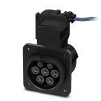 Сетевая зарядная розетка - EV-GBM3SL12-3AC32A-0,7M6,0E10T Phoenix Contact артикул 1050941 Феникс Контакт, фото на Овертайм